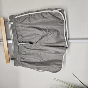 Athleta Men's‎ Swim Trunks Size Large Gray with Inner Lining